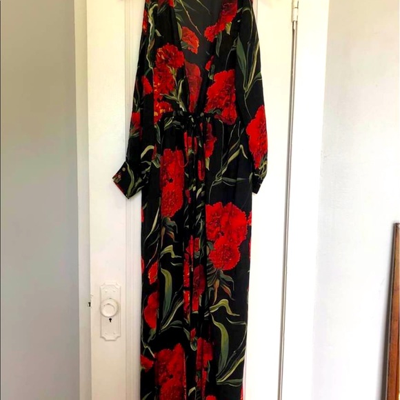 *SOLD* Floral paneled dress, size small - Picture 6 of 6